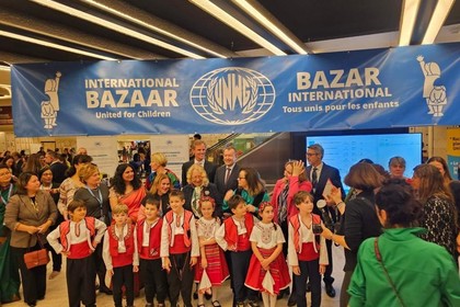 България участва в ежегодния благотворителен базар на Дамската гилдия към Организацията на обединените нации в Женева в подкрепа на деца и жени в неравностойно положение